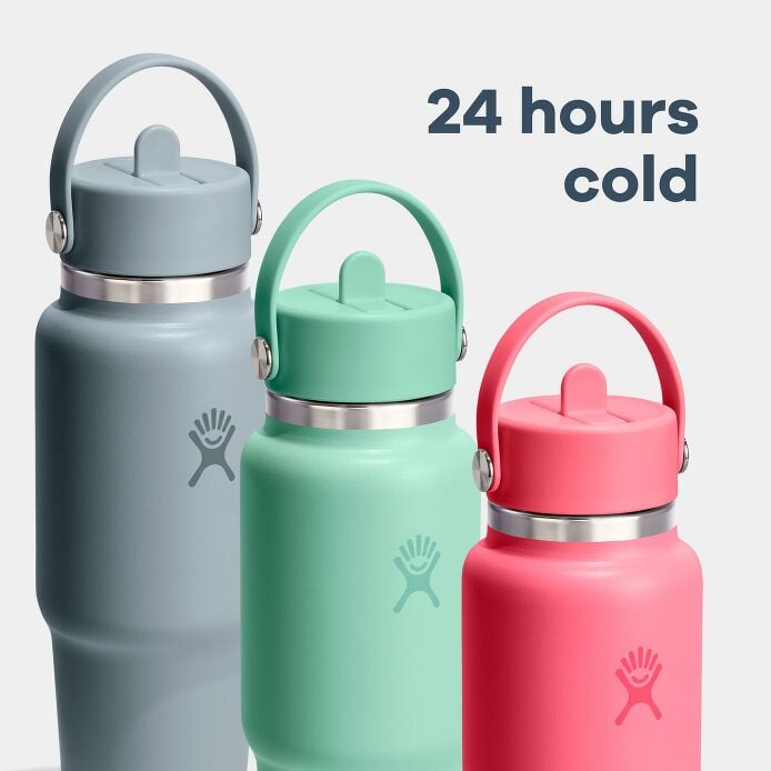 32 oz Travel Bottle with Flex Straw Cap image 84