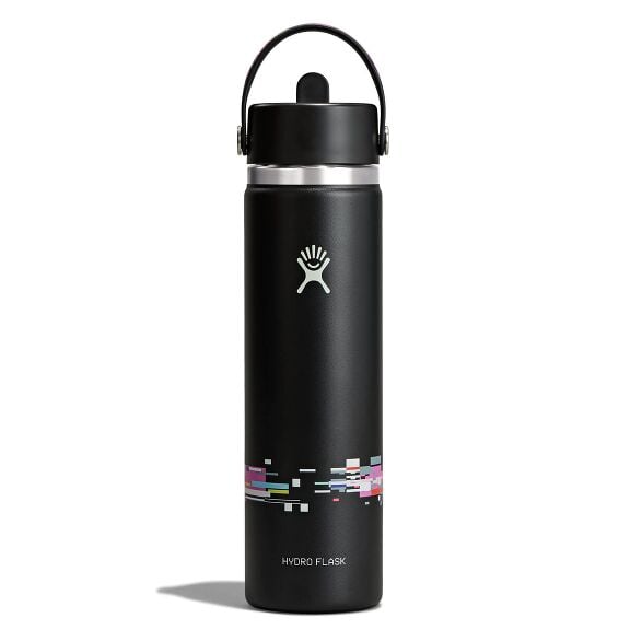 Glitch Collection - 24 oz Bottle with Flex Straw Cap I7 image 1