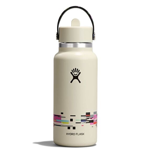 Glitch Collection - 32 oz Bottle with Flex Straw Cap R6 image 1