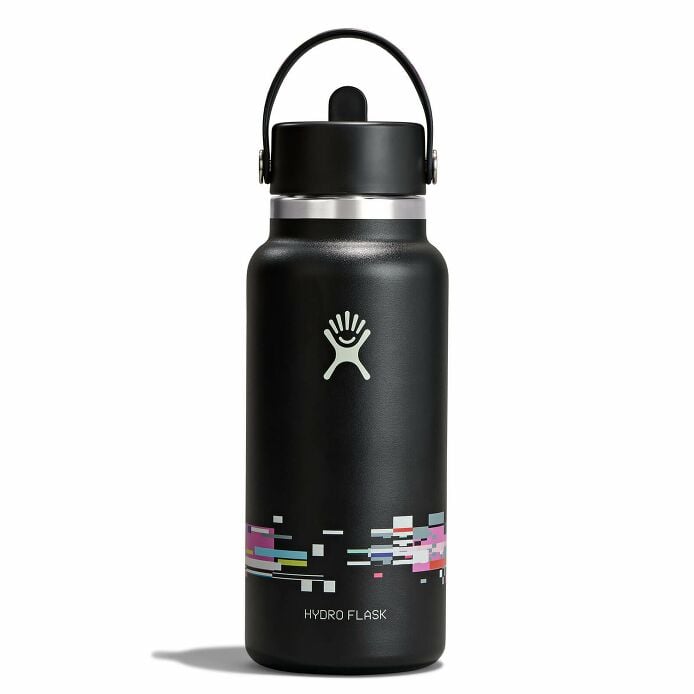 Glitch Collection - 32 oz Bottle with Flex Straw Cap image 1