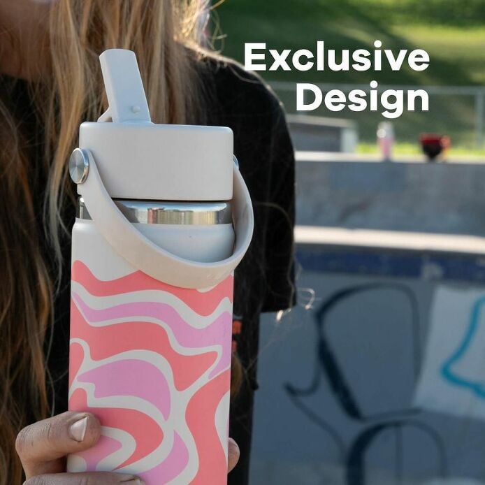 24 oz Wide Mouth with Flex Straw Cap image 125