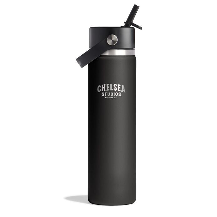 24 oz WM Flex Straw Bottle Hydro Flask Chelsea Studios image 1