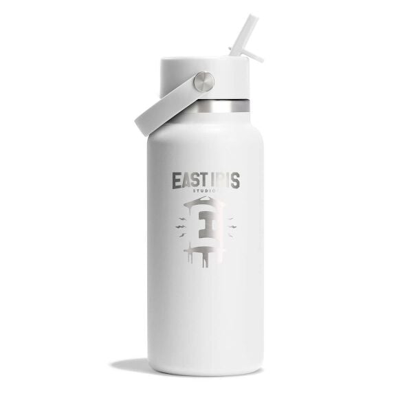 32 oz WM Flex Straw Bottle Hydro Flask East Iris Studios image 6