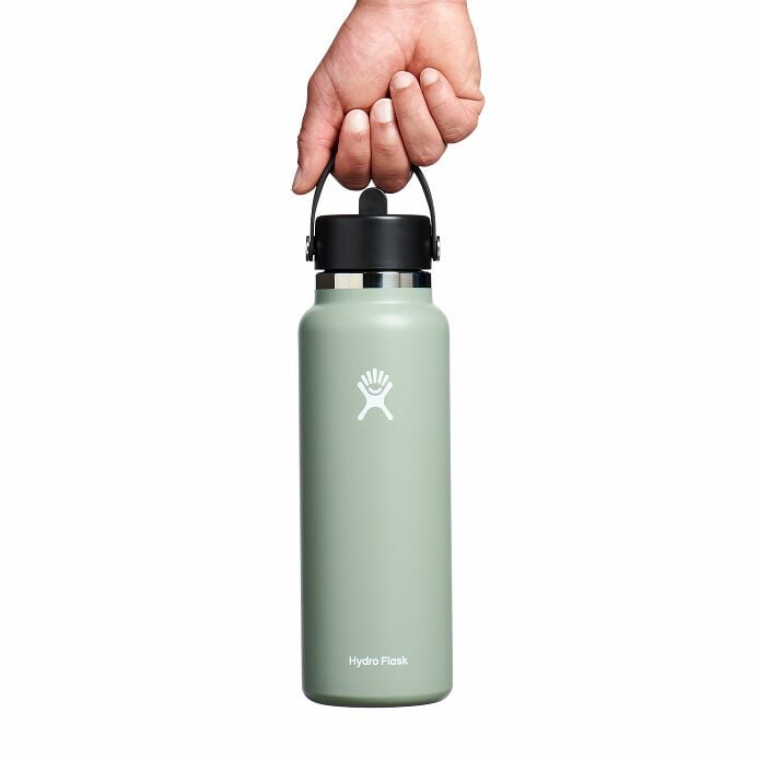 40 oz Wide Mouth with Flex Straw Cap image 5