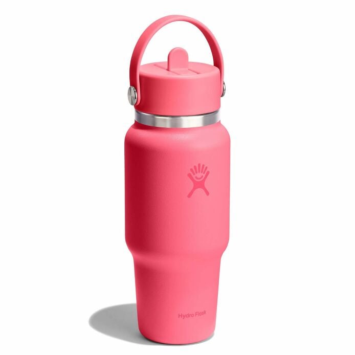 24 oz Travel Bottle with Flex Straw Cap image 1