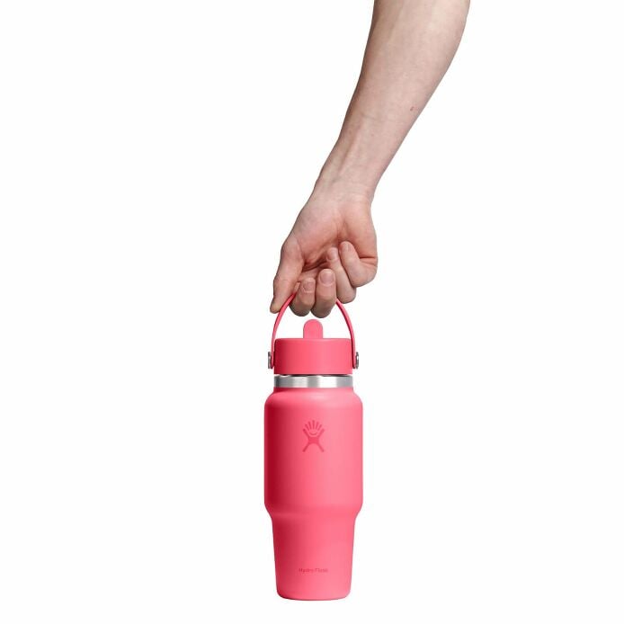 24 oz Travel Bottle with Flex Straw Cap image 2